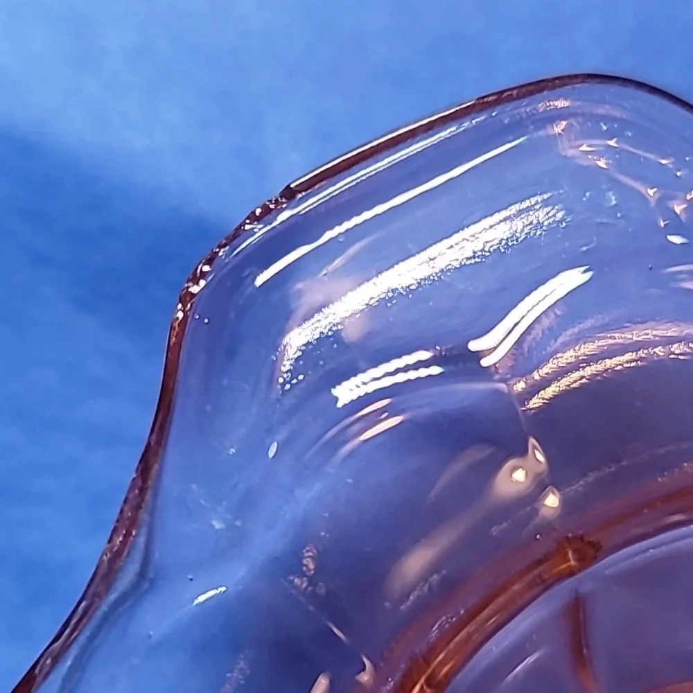 0778. Anchor Hocking ~ Pink Mayfair ~ Open Rose ~ Depression Glass ~ RARE